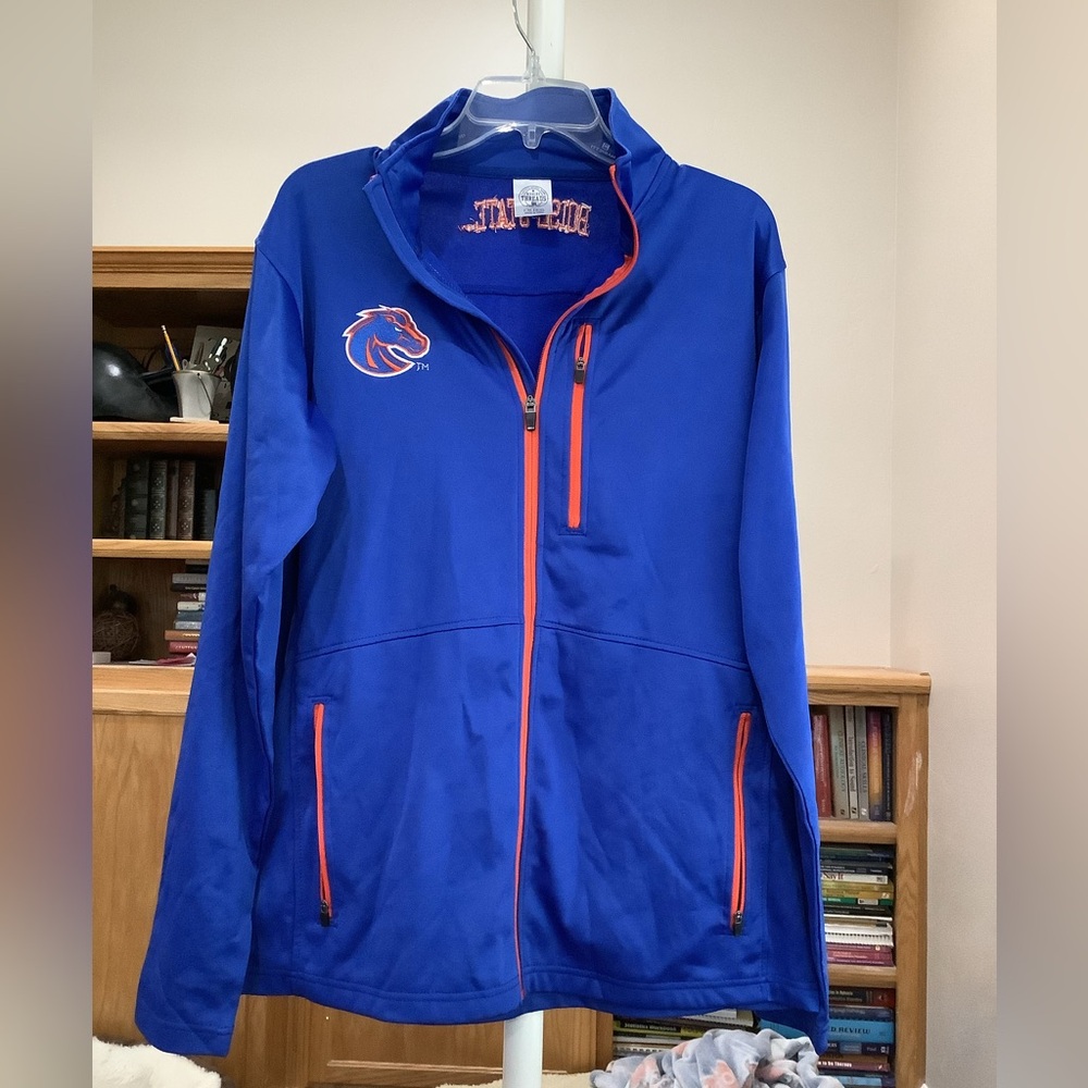 Boise State Zip Up Rivalry Threads 91 brand size M (38/40) - Like New